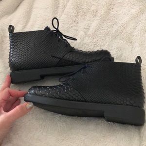 Melissa | Shoes | Melissa X Baja East Black Desert Python Pvc Boot 7 ...